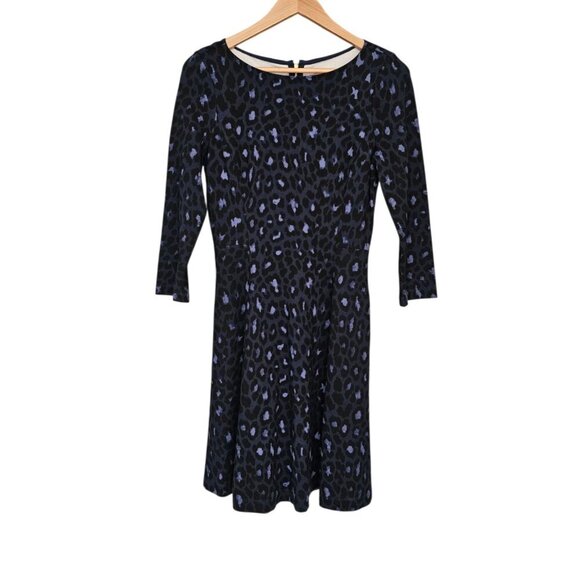 Women's - Kate Spade Broome Street Leopard Ponte Dress, Size 6 - Picture 4 of 10